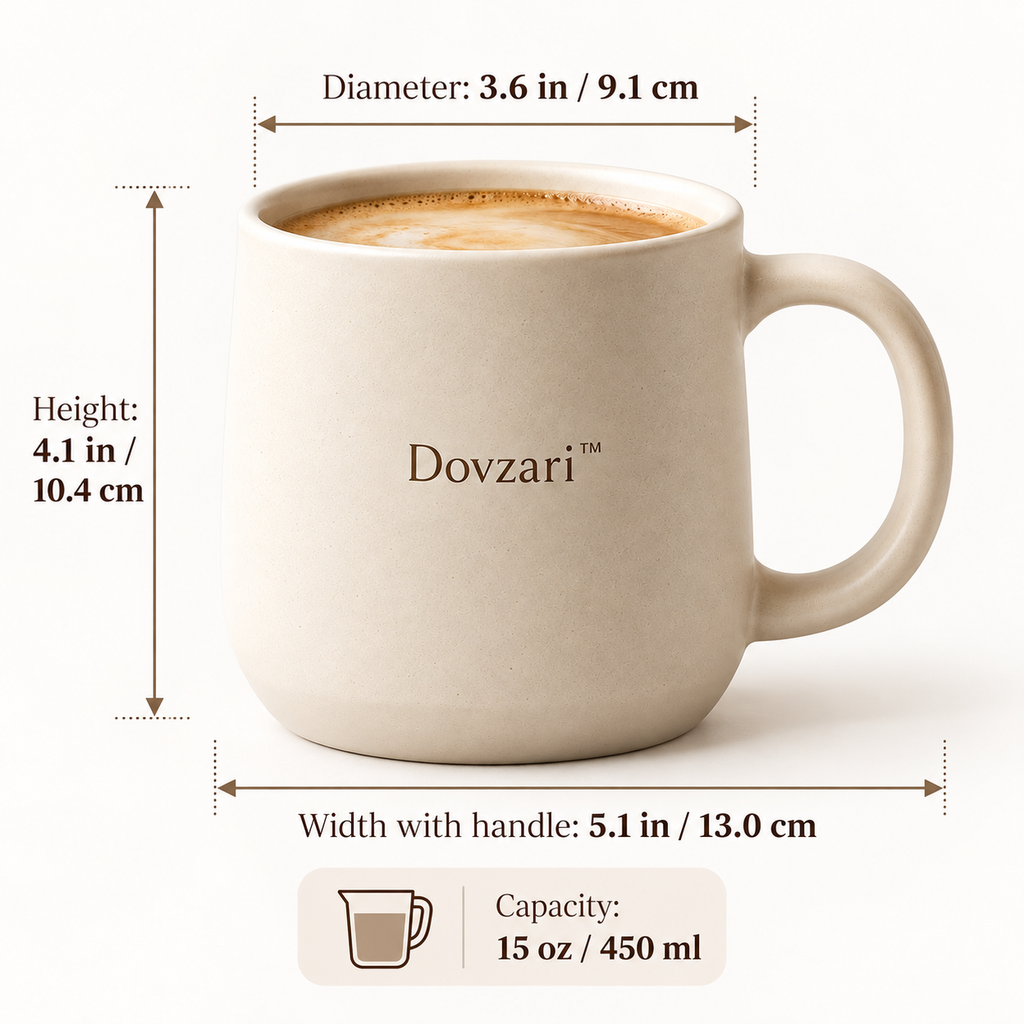 Dovzari™ HavenStone Ceramic Mug