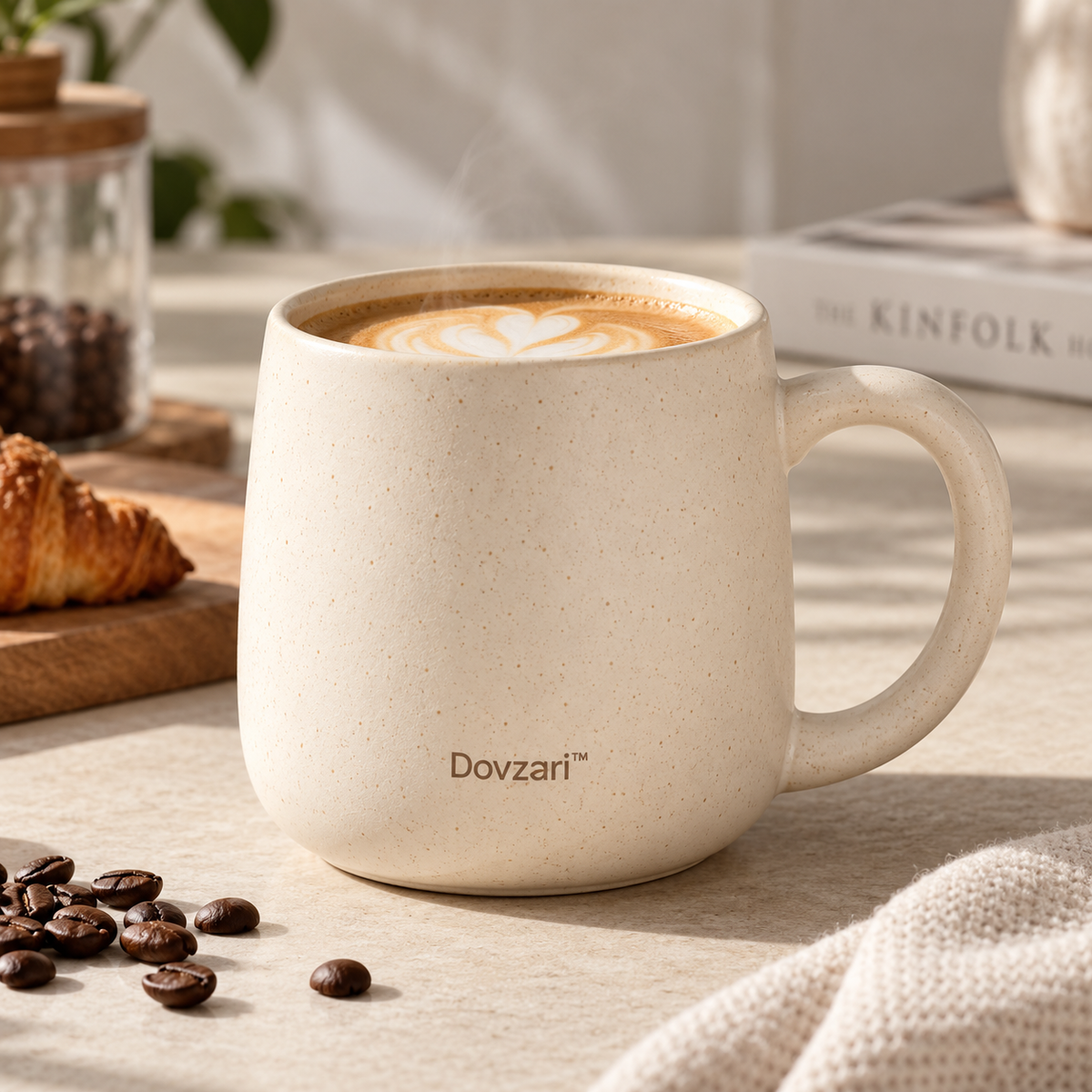 Dovzari™ RidgeArc Ceramic Mug