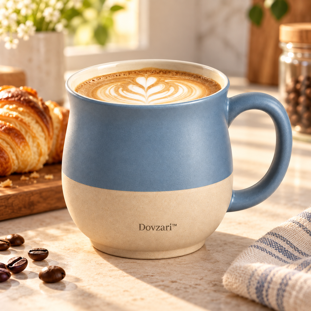 Dovzari™ EmberCurve Ceramic Mug