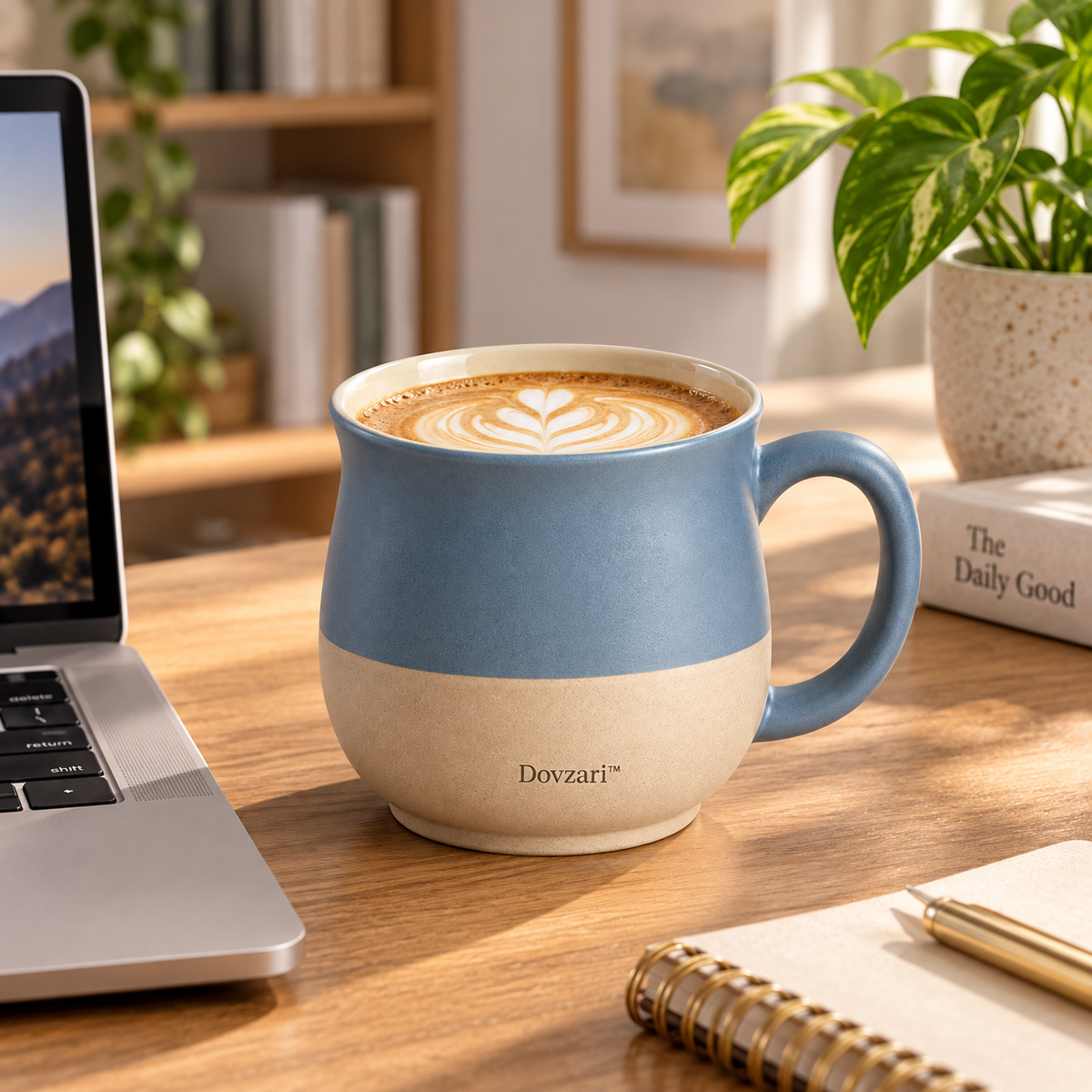 Dovzari™ EmberCurve Ceramic Mug