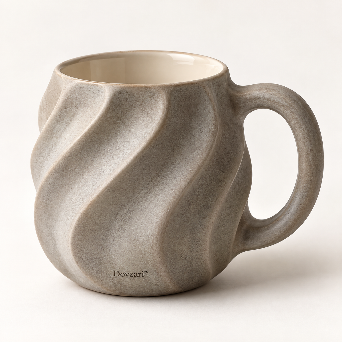 Dovzari™ Sculpted Wave Mug