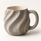 Dovzari™ Sculpted Wave Mug
