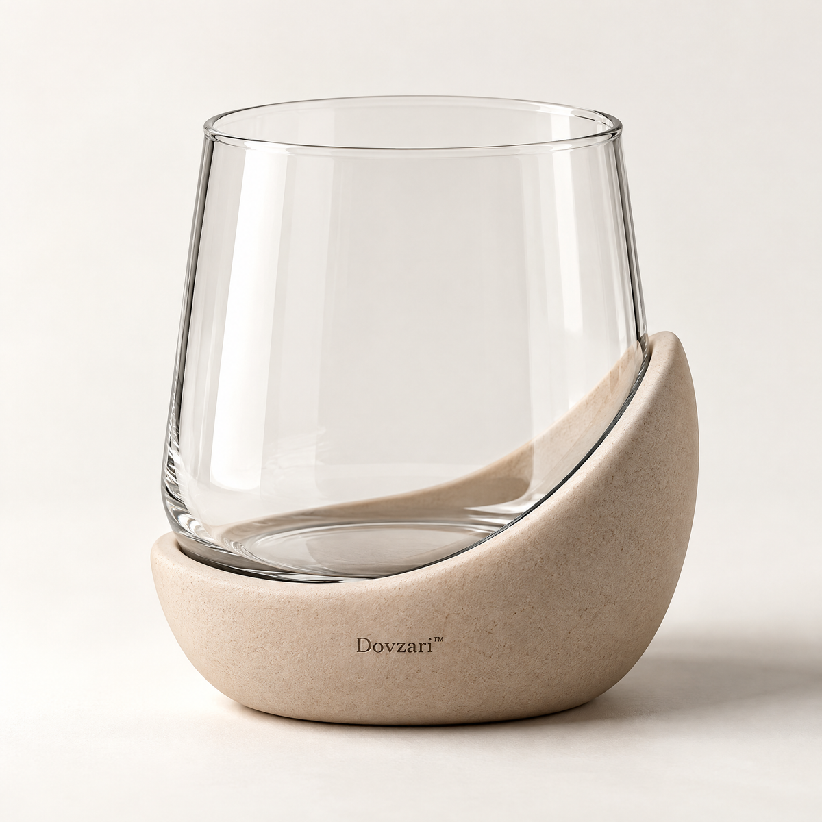 Dovzari™ Crescent Base Glass