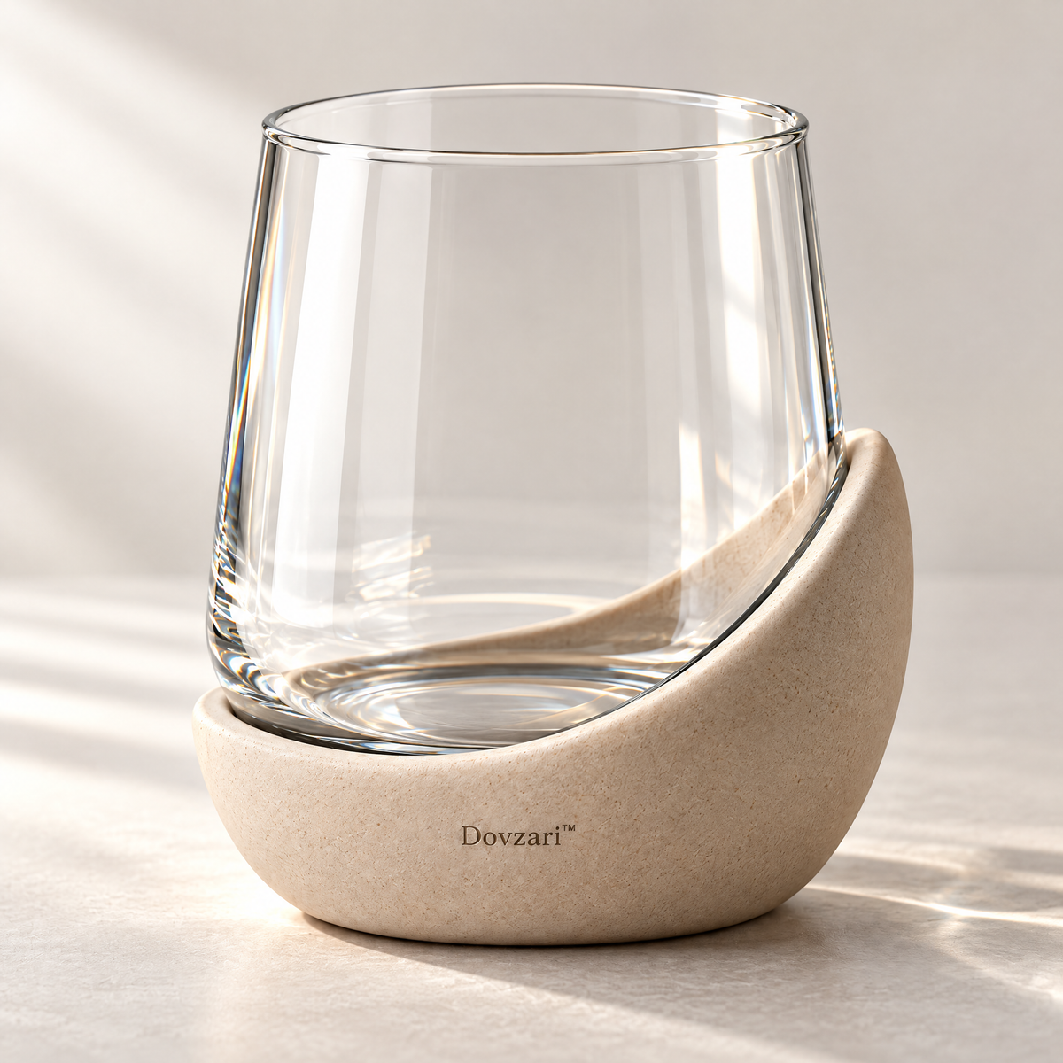 Dovzari™ Crescent Base Glass
