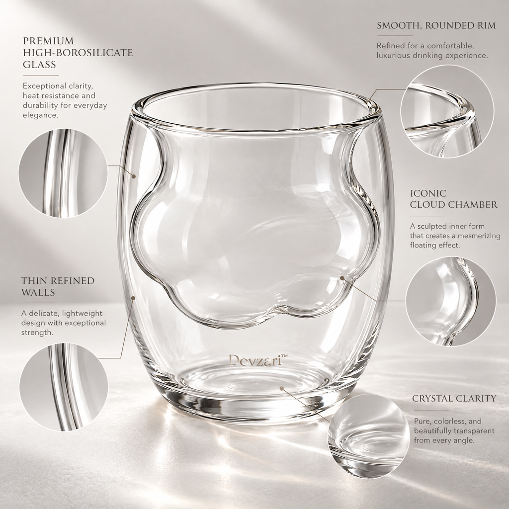 Dovzari™Double-Layer Cloud Glass